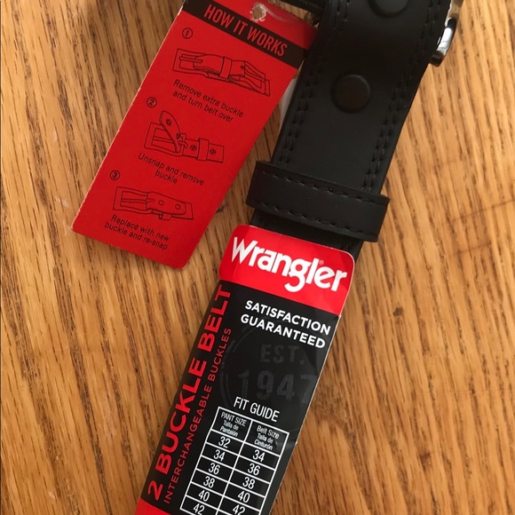 Wrangler Black belt - Picture 3 of 3